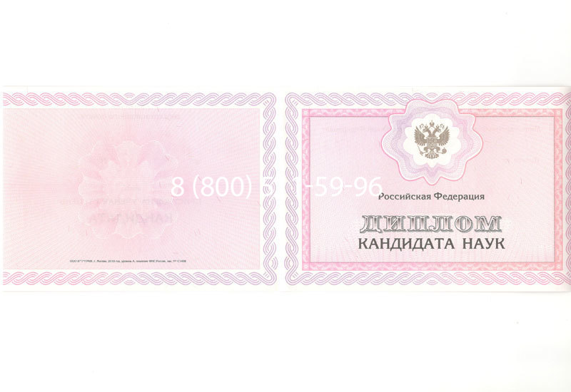 Купить Диплом кандидата наук 2010 в Кургане